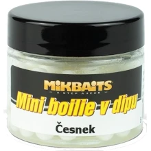 MIKBAITS - Mini boilie v dipe Cesnak 8 mm 50 ml