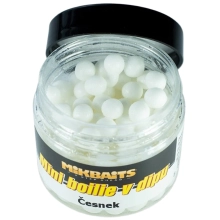 MIKBAITS - Mini boilies v dipe 50 ml Cesnak