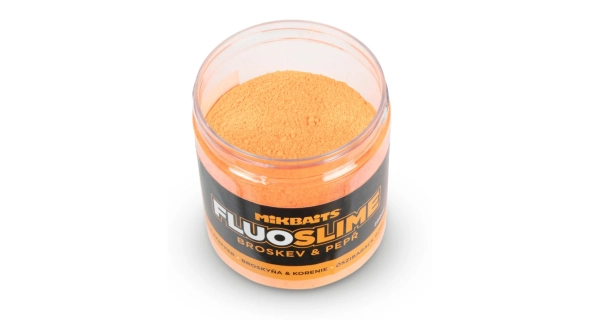 MIKBAITS - Obaľovací dip Fluo Slime 100 g Broskyňa Black Pepper