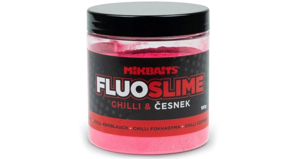MIKBAITS - Obaľovací dip Fluo Slime 100 g Chilli Cesnak