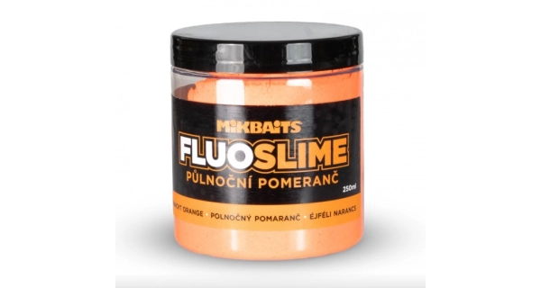 MIKBAITS - Obaľovací dip Fluo Slime 100 g Polnočný pomaranč