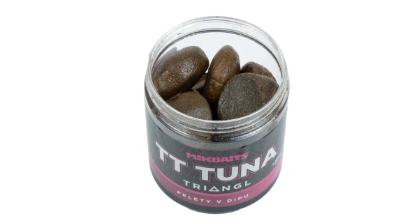 MIKBAITS - Peletky v dipe TT Tuna Triangel 30 mm 250 ml