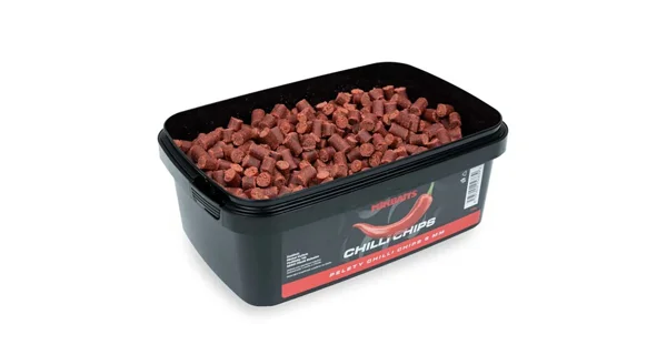 MIKBAITS - Pelety Chilli Chips 6 mm 700 g Chilli Squid
