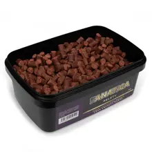 MIKBAITS - Pelety Fanatica 6 mm 700 g Krab ančovička mango