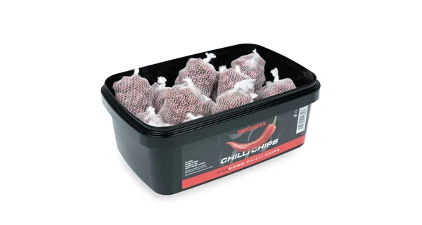 MIKBAITS - Pelety PVA Bomb Chilli Chips 15 ks Chilli Squid