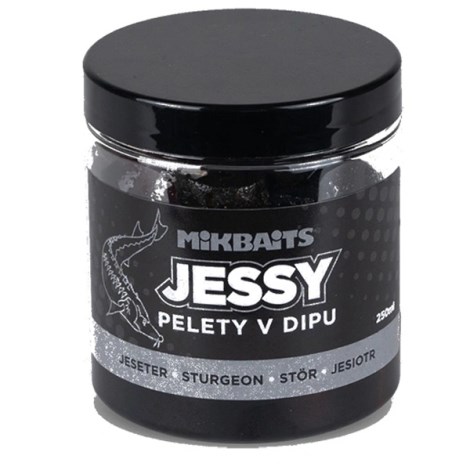 MIKBAITS - Pelety v dipe Jessy Jeseter Séria 250 ml 20 mm