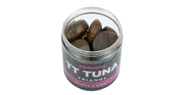 MIKBAITS - Pelety v dipe TT Tuna Triangel 30 mm 250 ml