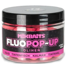 MIKBAITS - Plávajúce boilie Fluo Kalmár 150 ml 18 mm