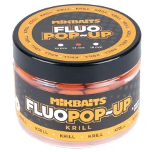 MIKBAITS - Plávajúce Boilie Fluo Krill 150 ml 14 mm