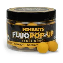 MIKBAITS - Plávajúce boilie Fluo tigrí orech 14 mm 150 ml