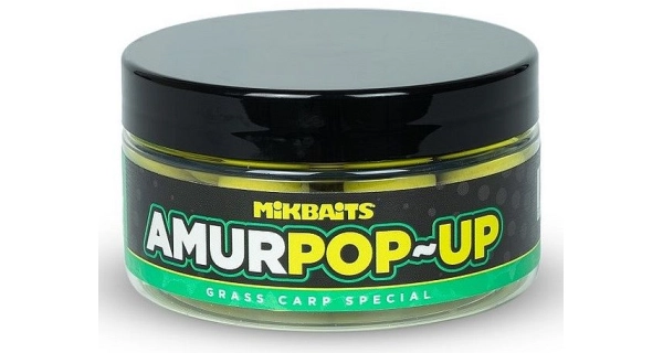 MIKBAITS - Plávajúce boilies Amur Range Pop up 14 mm 100 ml