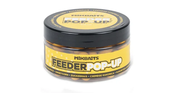 MIKBAITS - Plávajúce boilies Feeder Pop-Up 8-12 mm 100 ml Sladká Kukurica