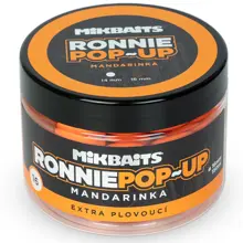 MIKBAITS - Plávajúce boilies Ronnie 14 mm 150 ml Mandarinka
