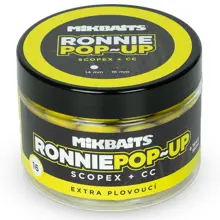MIKBAITS - Plávajúce boilies Ronnie 14 mm 150 ml Scopex + CC