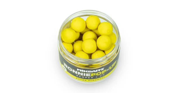 MIKBAITS - Plávajúce boilies Ronnie 14 mm 150 ml Scopex + CC