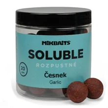 MIKBAITS - Rozpustné boilie Soluble 20 mm 250 ml Cesnak