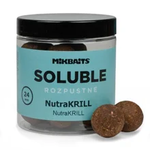 MIKBAITS - Rozpustné boilie Soluble 24 mm 250 ml NutraKRILL