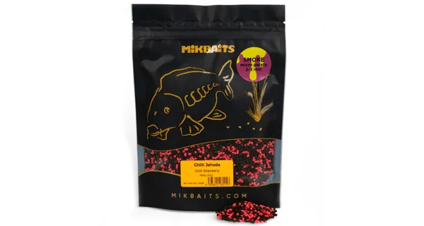 MIKBAITS - Smoke micro pelety 2-3 mm 350 g Mango Butyric