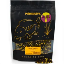 MIKBAITS - Smoke micro pelety 2-3 mm 350 g Sweet Popcorn