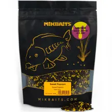 MIKBAITS - Smoke micro pelety 2-3 mm 350 g Sweet Popcorn