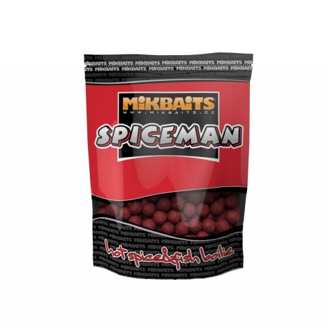 MIKBAITS - Spiceman boilie 1 kg - pikantná slivka 16 mm