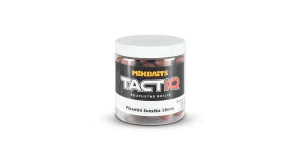 MIKBAITS - Tactiq rozpustné boilie 250 ml - pikantná slivka 16 mm