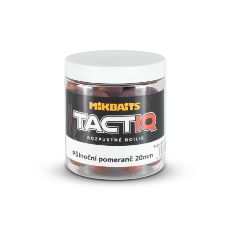 MIKBAITS - Tactiq rozpustné boilie 250 ml - polnočný pomaranč 20 mm