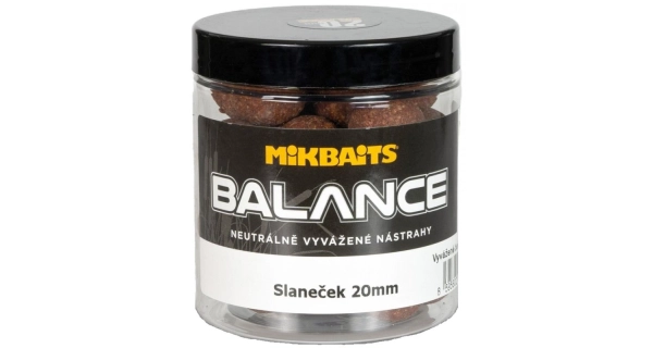 MIKBAITS - Vyvážené boilies ManiaQ Balance Slanček 20 mm 250 ml