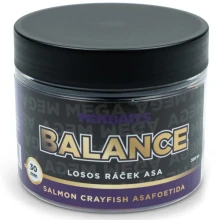 MIKBAITS - Vyvážené boilies Mega Balance Fanatica 30 mm 300 ml Losos Ráčik Asa