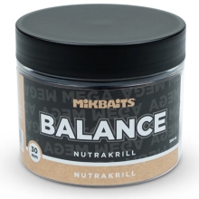 MIKBAITS - Vyvážené boilies Mega Balance ManiaQ 30 mm 300 ml NutraKRILL