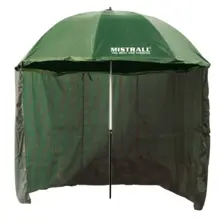 MISTRALL - Dáždnik s bočnicou PVC 6 SHALTER 250 cm