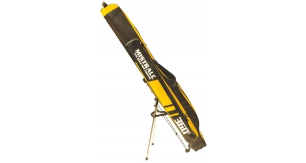 MISTRALL - Dvojkomorové puzdro na prúty so stojanom 160 cm Žlté