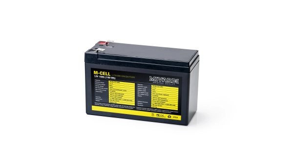 MIVARDI - Batéria M-cell 12v 18 Ah + 5 a nabíjačka