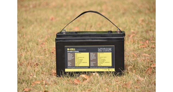 MIVARDI - Batéria M-cell 24v 100 Ah + 20 a nabíjačka