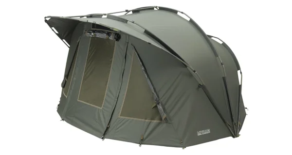 MIVARDI - Bivak New Dynasty XL + Přehoz + 2x lehátko Comfort XL8