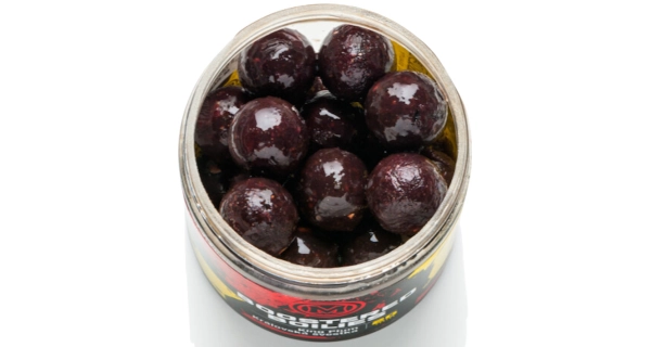 MIVARDI - Boilies Rapid Boostered Kráľovská slivka 20 mm 250 ml