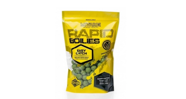 MIVARDI - Boilies Rapid Easy Catch cesnak & chilli 950 g 24 mm