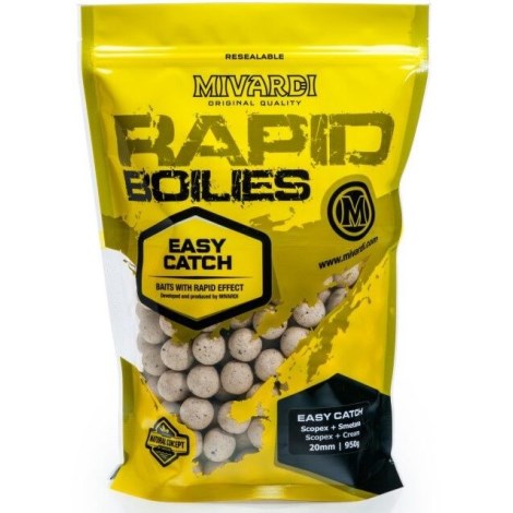 MIVARDI - Boilies Rapid Easy Catch Scopex Smotana 20 mm 950 g
