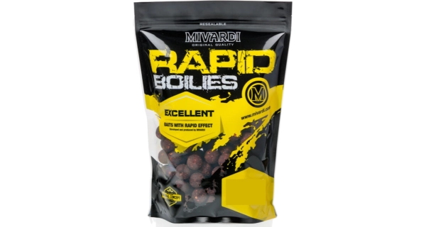 MIVARDI - Boilies Rapid Excellent Kaprí guláš 24 mm 950 g