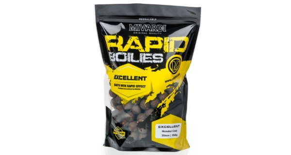 MIVARDI - Boilies Rapid Excellent Monster Crab 16 mm 950 g