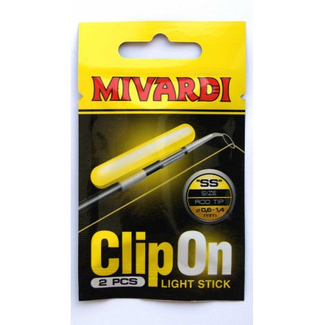 MIVARDI - Chemické svetlo Clip On - s 1,5 - 1,9 mm 2 ks