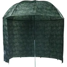 MIVARDI - Dáždnik Camo PVC s bočnicou 2,5 m