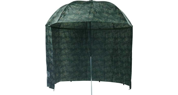 MIVARDI - Dáždnik Camo PVC s bočnicou 2,5 m