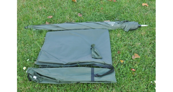 MIVARDI - Dáždnik Green PVC s bočnicou 2,5 m