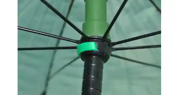 MIVARDI - Dáždnik Green PVC s bočnicou 2,5 m
