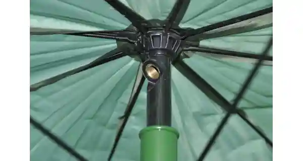 MIVARDI - Dáždnik Green PVC s bočnicou 2,5 m