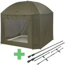 MIVARDI - Dáždnik Session Umbrella XL + Sada stabilizačných tyčí