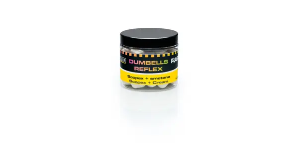MIVARDI - Dumbells Rapid Reflex 18 mm 70 g Scopex Smotana