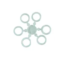 MIVARDI - Elastické krúžky na nástrahy 7 mm