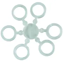 MIVARDI - Elastické krúžky na nástrahy 7 mm